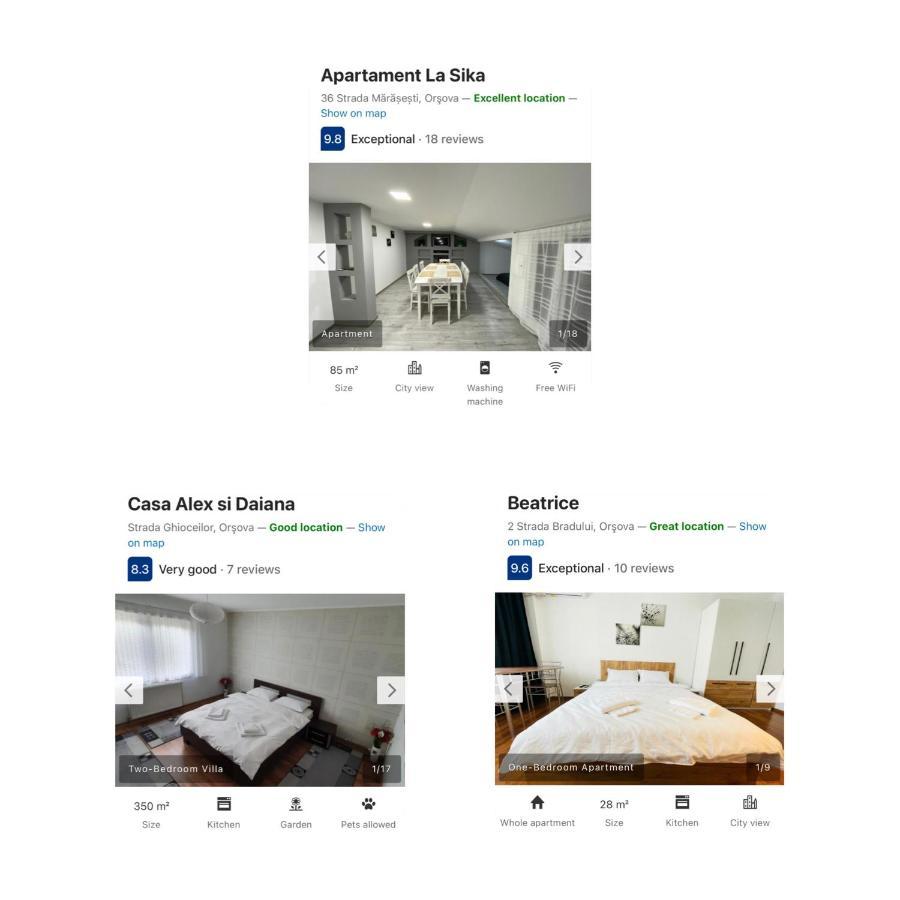Apartament La Sika Orsova Ngoại thất bức ảnh